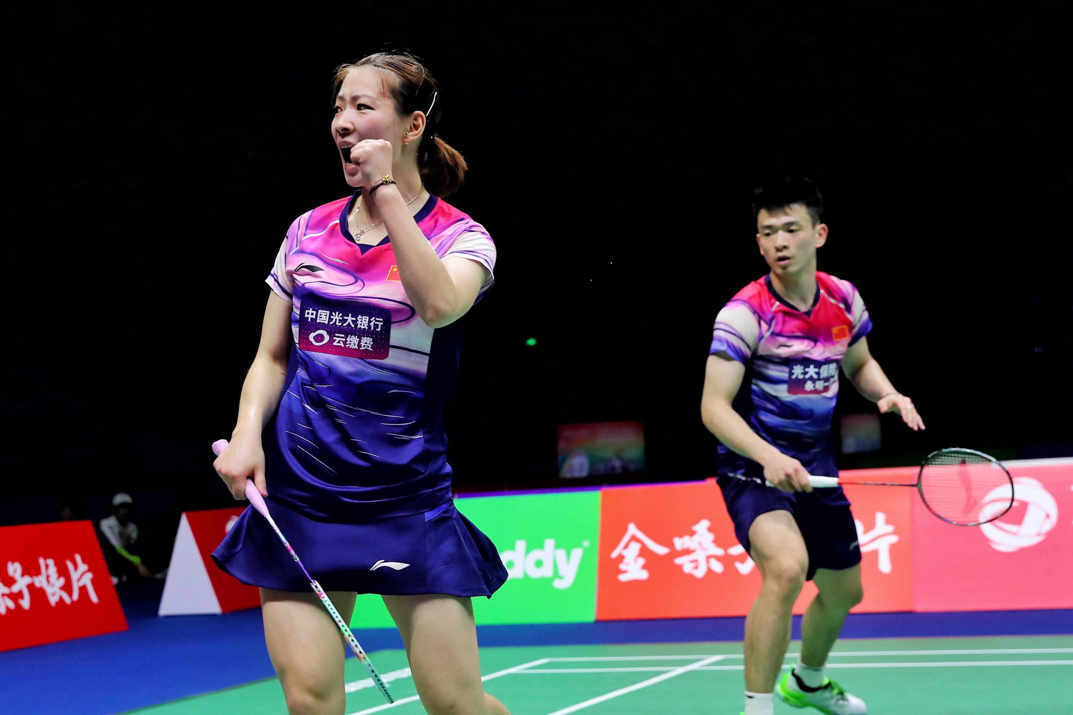 丹麦羽毛球队绝杀泰国羽毛球队，谌龙制霸全场